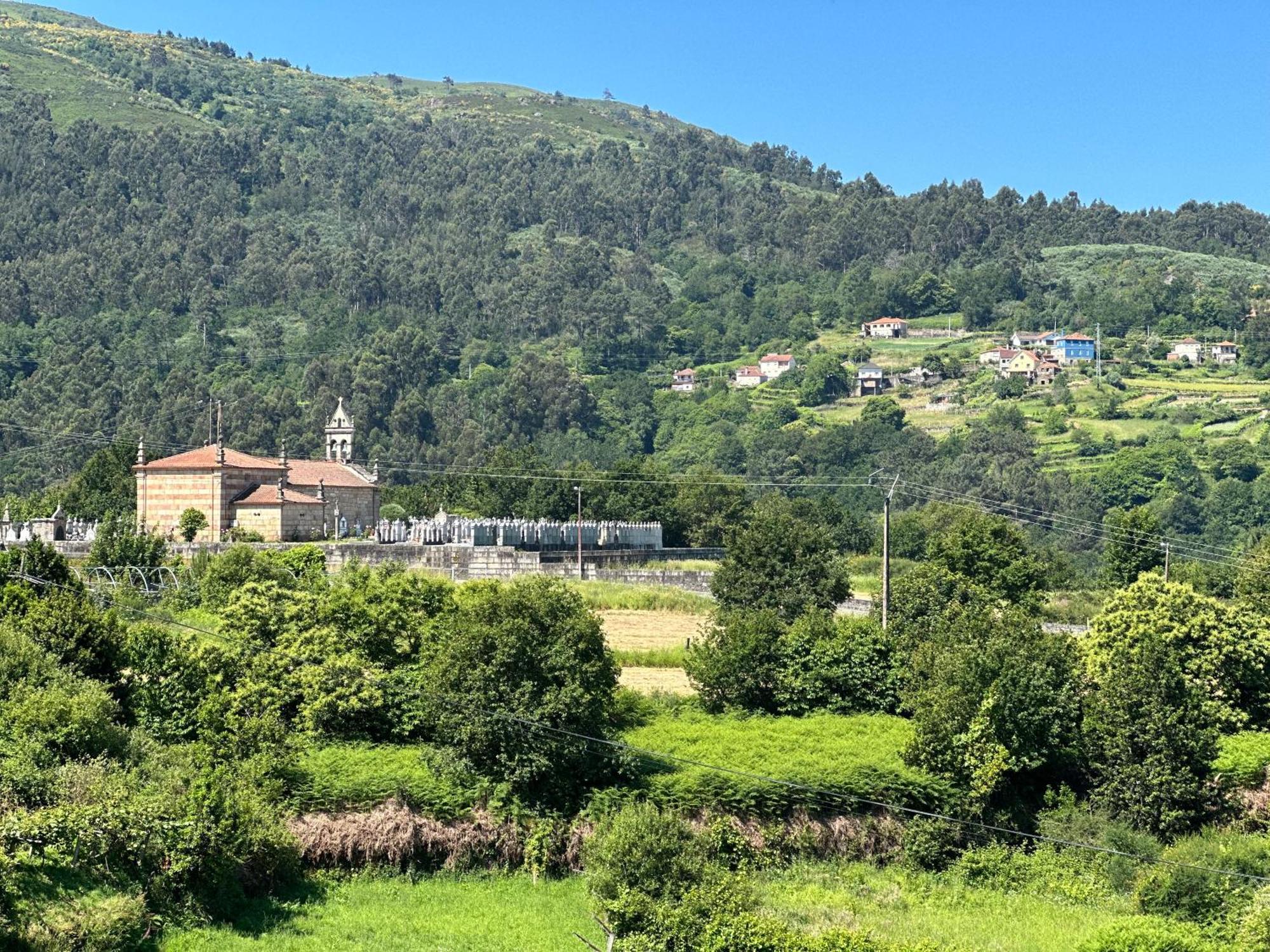 Villa Casa La Oveja Negra, Con Piscina Ourense Exterior foto